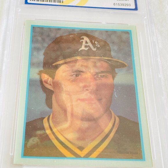 1986 SPORTSFLICS ROOKIES #11 JOSE CANSECO. ROOKIE WCG 10 GEM-MT. MINT CONDITION - Picture 4 of 7